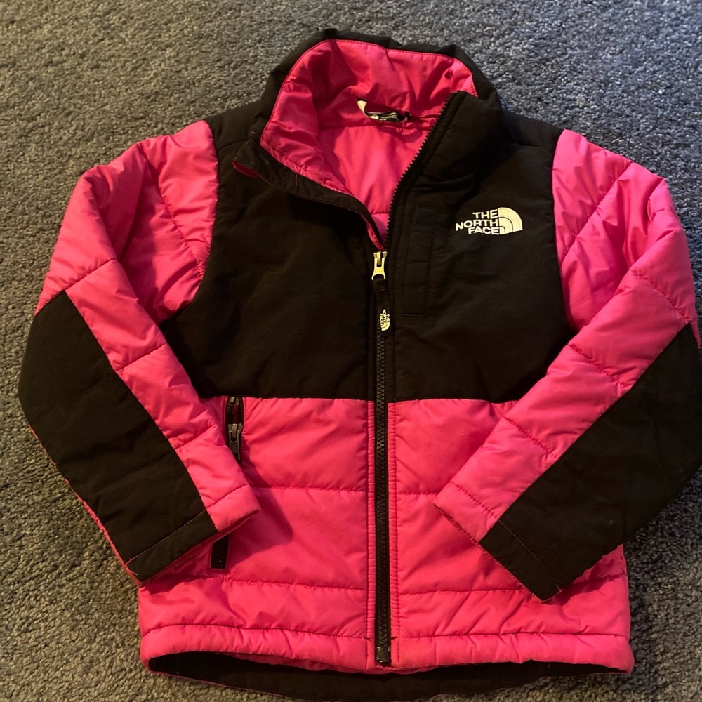The north face girls winter coat size 6